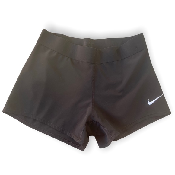 Nike Pants - NIKE DRI FIT BLACK RUNNING SHORTS 3” athletic MEDIUM EUC